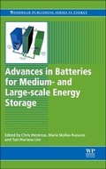 Cover: Advances in Batteries for Medium and Large-Scale Energy Storage - Woodhead Publishing Ltd