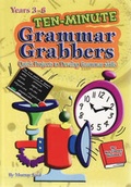 Cover: Ten-Minute Grammar Grabbers - Hawker Brownlow Education Pty Ltd
