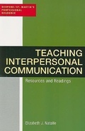 Cover: Teaching Interpersonal Communication - Bedford Books,U.S.