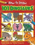 Cover: How to Draw 101 Dinosaurs - Two Windmills Limited