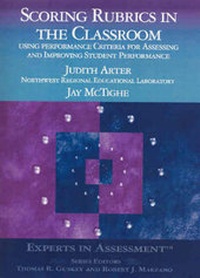 Enlarge image Cover: Scoring Rubrics in the Classroom - Hawker Brownlow Education Pty Ltd