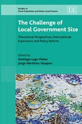 Bild: The Challenge of Local Government Size - Edward Elgar Publishing