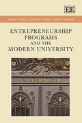 Cover: Entrepreneurship Programs and the Modern University - Edward Elgar Publishing