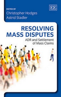 Abbildung von: Resolving Mass Disputes - Edward Elgar Publishing