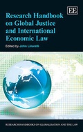 Cover: Research Handbook on Global Justice and International Economic Law - Edward Elgar Publishing