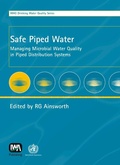 Cover: Safe Piped Water - IWA Publishing