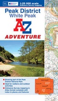 Cover: Peak District (White) Adventure Atlas - Geographers' A-Z Map Co Ltd