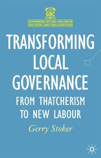 Enlarge image Cover: Transforming Local Governance - Red Globe Press