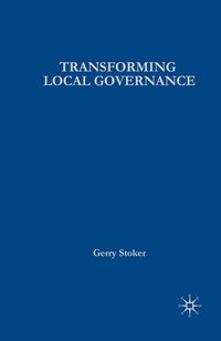 Enlarge image Cover: Transforming Local Governance - Red Globe Press