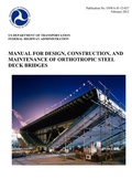 Cover: Manual for Design, Construction, and Maitenance of Orthotropic Steel Deck Bridges (Publication No. Fhwa-If-12-027) - www.Militarybookshop.Co.UK