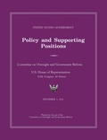 Cover: United States Government Policy and Supporting Positions 2012 (Plum Book) - www.Militarybookshop.Co.UK