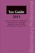Cover: Tax Guide 2013 - Bloomsbury Professional