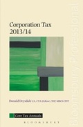 Cover: Core Tax Annual: Corporation Tax 2013/14 - Bloomsbury Professional
