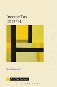 Enlarge image Cover: Core Tax Annual: Income Tax 2013/14 - Bloomsbury Professional