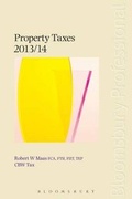 Cover: Property Taxes 2013/14 - Bloomsbury Professional