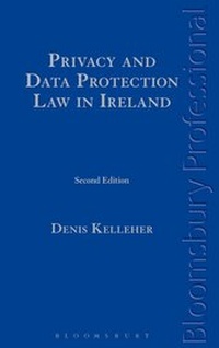 Enlarge image Cover: Privacy and Data Protection Law in Ireland - Bloomsbury Professional