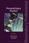 Cover: Personal Injury Practice - Bloomsbury Professional