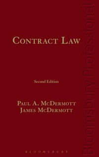 Abbildung von: Contract Law - Bloomsbury Professional