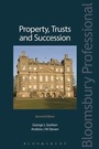 Cover: Property Trusts and Succession - Bloomsbury Professional