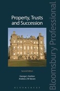 Cover: Property Trusts and Succession - Bloomsbury Professional