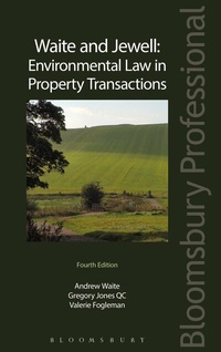 Bild: Waite and Jewell: Environmental Law in Property Transactions - Bloomsbury Professional