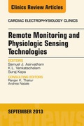 Cover: Remote Monitoring and Physiologic Sensing Technologies and Applications, An Issue of Cardiac Electrophysiology Clinics - Elsevier