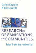 Cover: Research in Organisations and Communities - Allen & Unwin