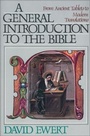 Cover: A General Introduction to the Bible - Zondervan
