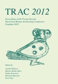 Cover: TRAC 2012 - Oxbow Books