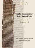 Cover: Coptic Documentary Texts From Kellis - Oxbow Books