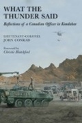 Cover: What the Thunder Said - Dundurn Press