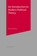 Cover: An Introduction to Modern Political Theory - Red Globe Press