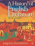Cover: A History of English Literature - Palgrave Macmillan