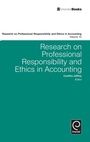 Cover: Research on Professional Responsibility and Ethics in Accounting - Emerald Group Publishing Limited