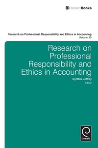 Enlarge image Cover: Research on Professional Responsibility and Ethics in Accounting - Emerald Publishing Limited