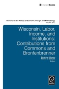 Cover: Wisconsin, Labor, Income, and Institutions - Emerald Publishing Limited
