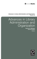 Cover: Advances in Library Administration and Organization - Emerald Group Publishing Limited