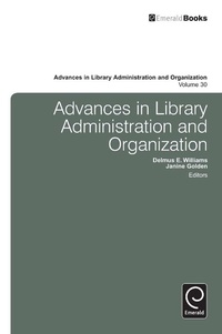 Abbildung von: Advances in Library Administration and Organization - Emerald Publishing Limited