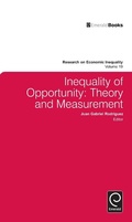 Cover: Inequality of Opportunity - Emerald Publishing Limited