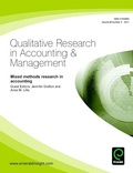 Cover: Mixed Methods Research in Accounting - Emerald Group Publishing Ltd