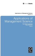Cover: Applications of Management Science - Emerald Group Publishing Limited