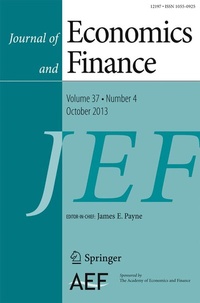 Abbildung von: Journal of Economics and Finance - Springer