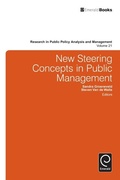 Cover: New Steering Concepts in Public Management - Emerald Publishing Limited