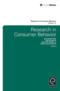 Enlarge image Cover: Research in Consumer Behavior - Emerald Publishing Limited