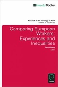 Cover: Comparing European Workers - Emerald Group Publishing Limited