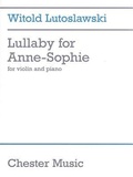 Cover: Lullaby for Anne-Sophie - Chester Music