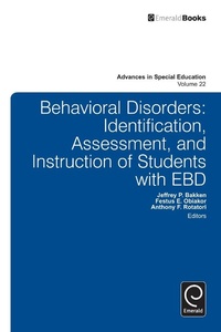 Enlarge image Cover: Behavioral Disorders - Emerald Publishing Limited