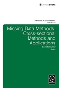 Cover: Missing Data Methods - Emerald Publishing Limited