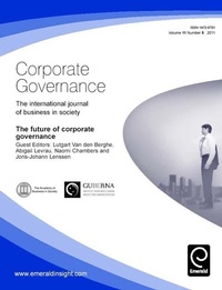 Enlarge image Cover: Future of Corporate Governance - Emerald Group Publishing Ltd