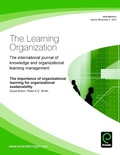 Cover: importance of organizational learning for organizational sustainability - Emerald Group Publishing Ltd